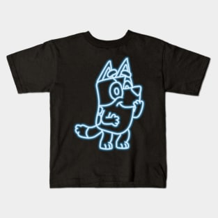 Bluey neon Kids T-Shirt